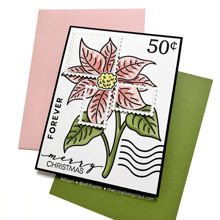 A Trio of Poinsettia Cards