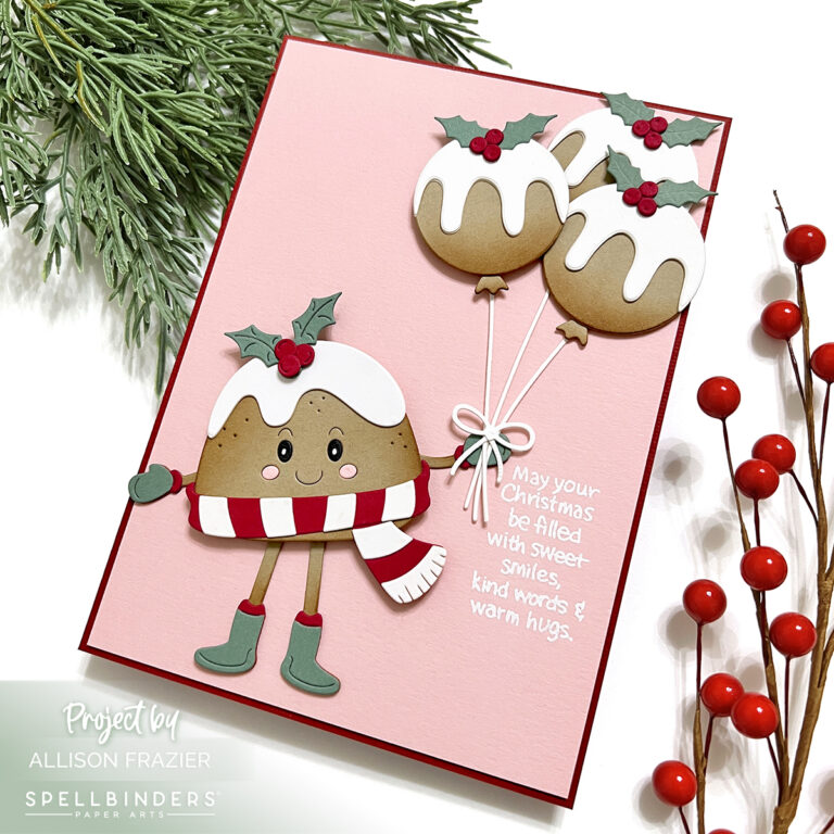 Dancin’ Figgy Pudding Interactive Card