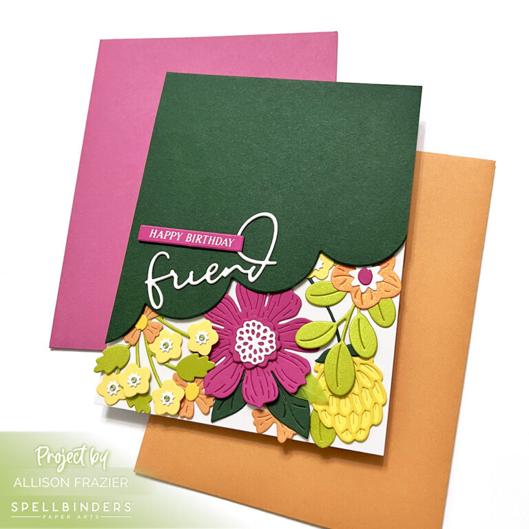 Floral Border Cards